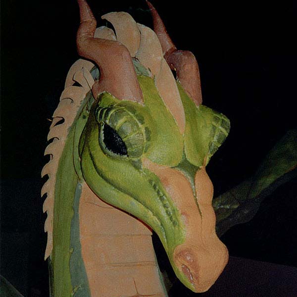 Jeff Brower dragon sculpture